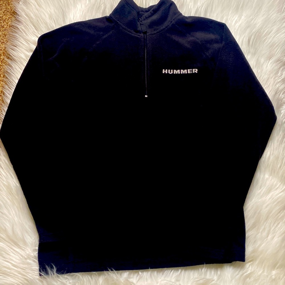 Hummer 1/4 Zip Fleece Pull Over, Medium